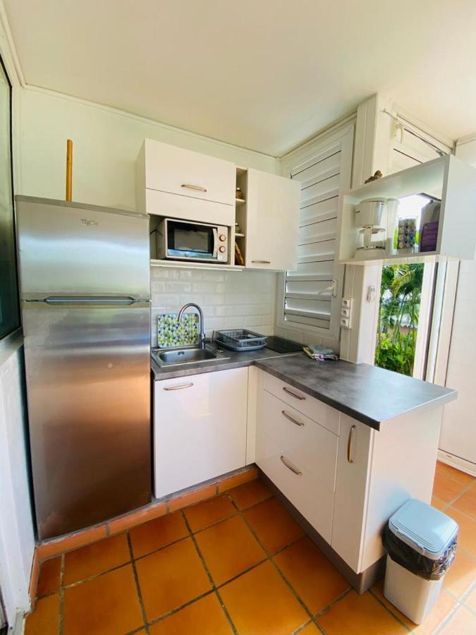Appartement Rez-De-Chaussee De Villa A 1 Minute De La Plage Saint-Francois  Zewnętrze zdjęcie